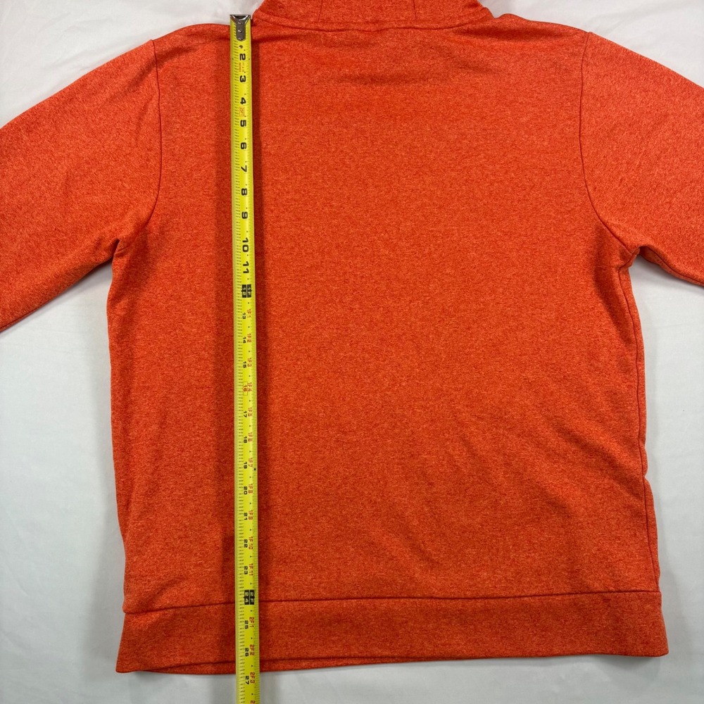The North Face Hoodie‎ Mens Large Mountain Athletics Orange Heather Pullover - Picture 7 of 9
